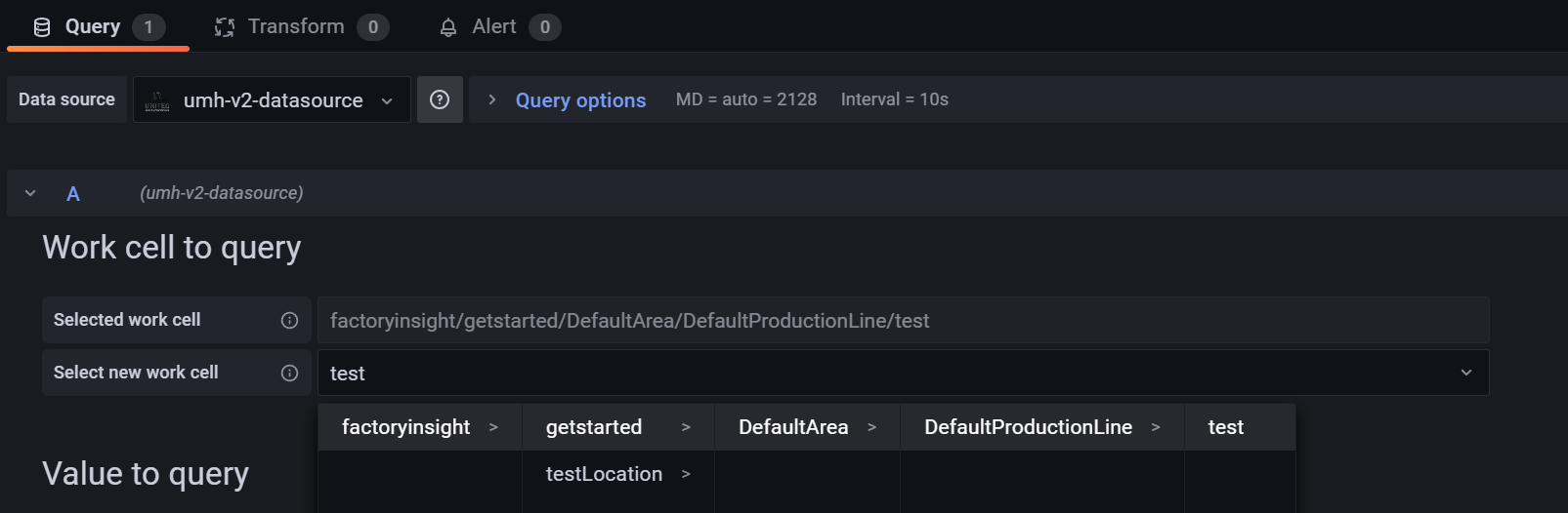 selectingDatasource